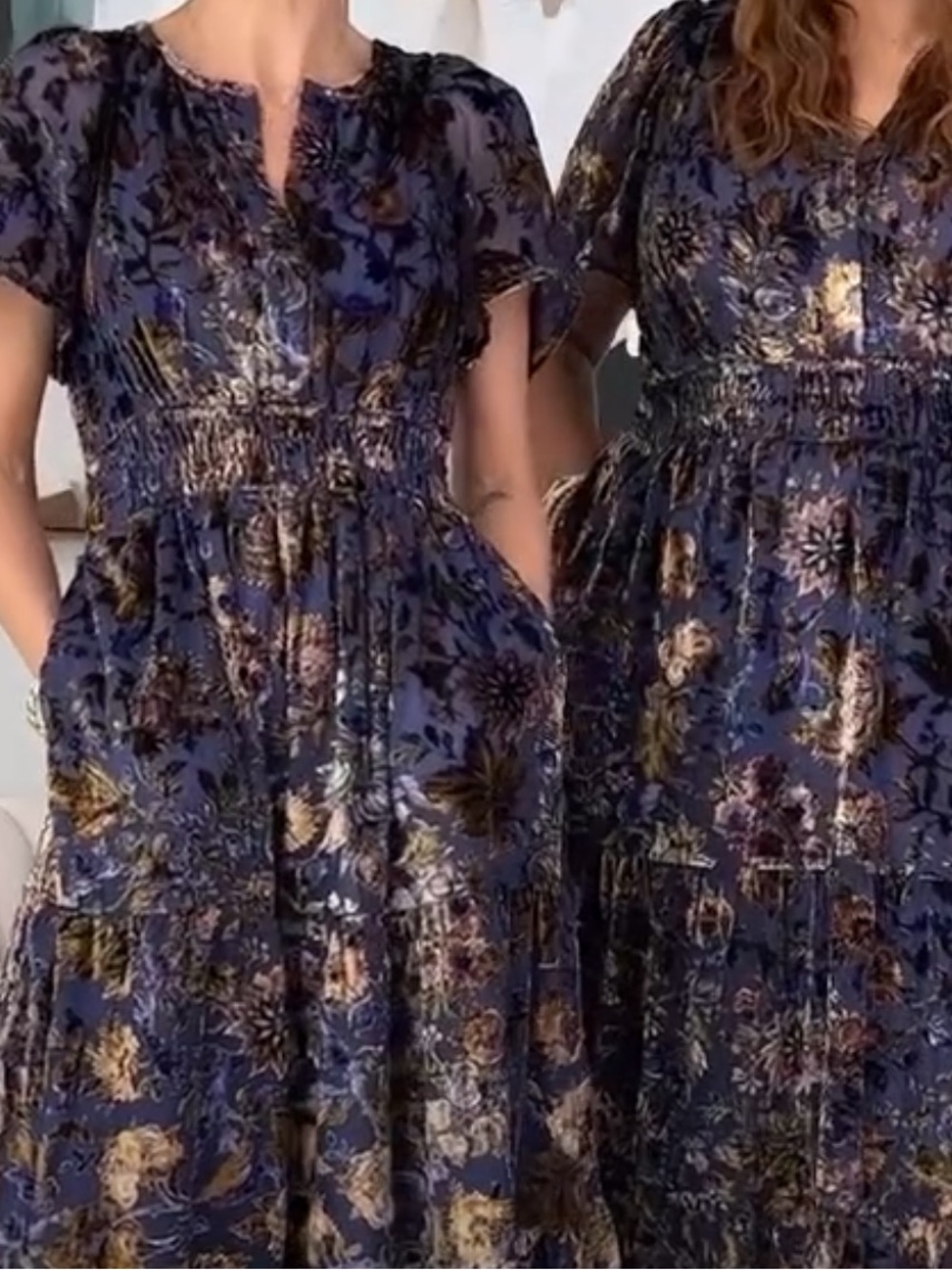 Anthropologie The Somerset Purple Velvet Edition, Maxi Dress, medium - Picture 12 of 12